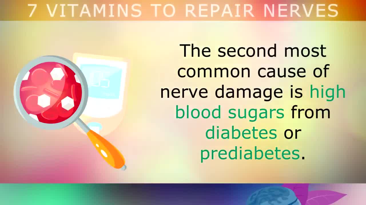The TOP 7 Vitamins To Repair Your Nerves
