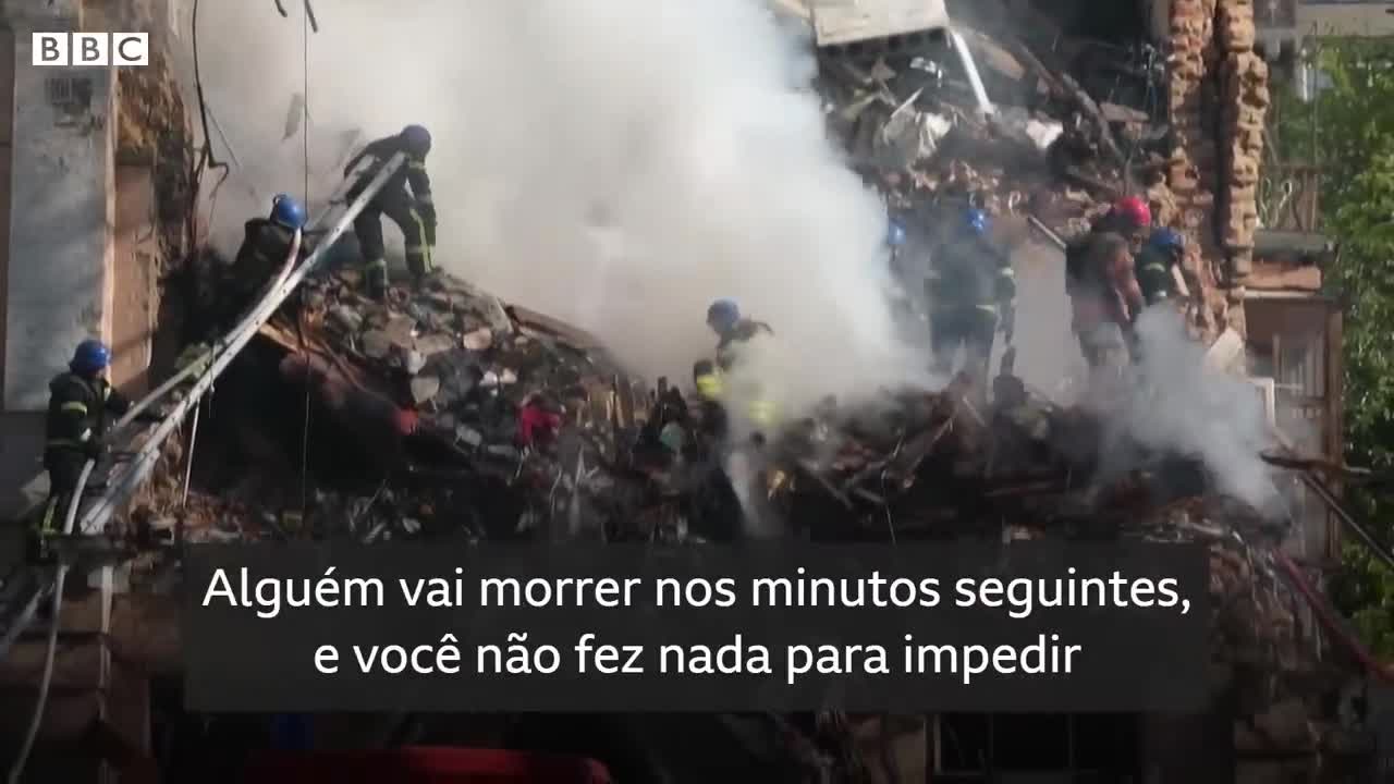 Guerra na Ucrânia: o piloto que 'caça' mísseis russos