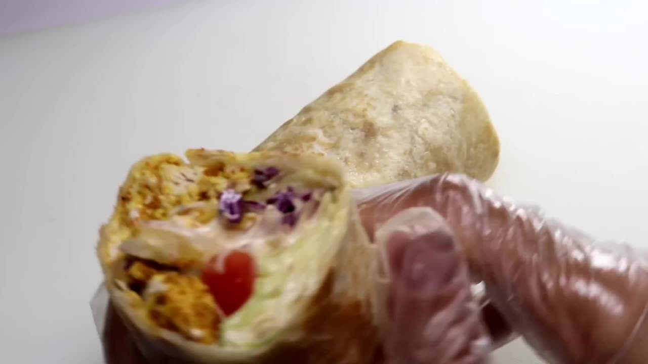Chicken Wrap Quick And Easy Recipe By Recipes of The world