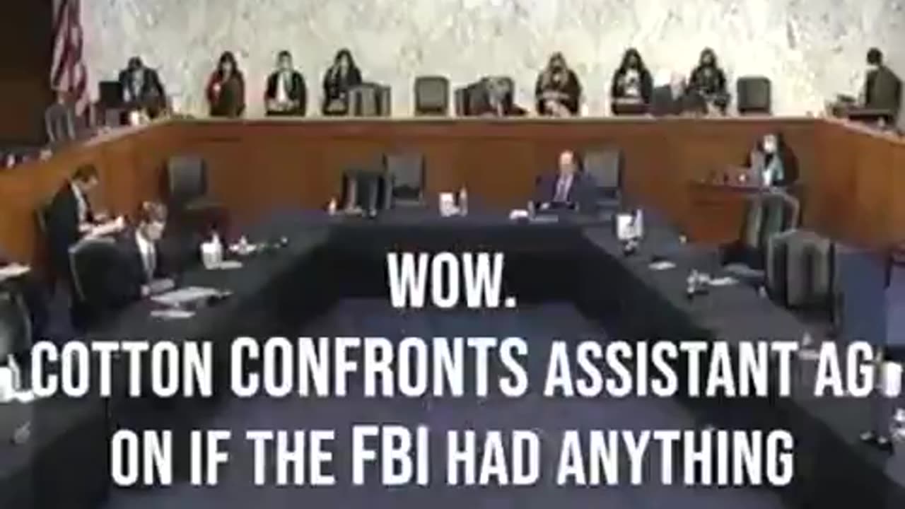 LIARS BUSTED! - TOM COTTON TO MATT OLSEN_ HE CAN'T ANSWER.. IT WAS A SETUP! #J6