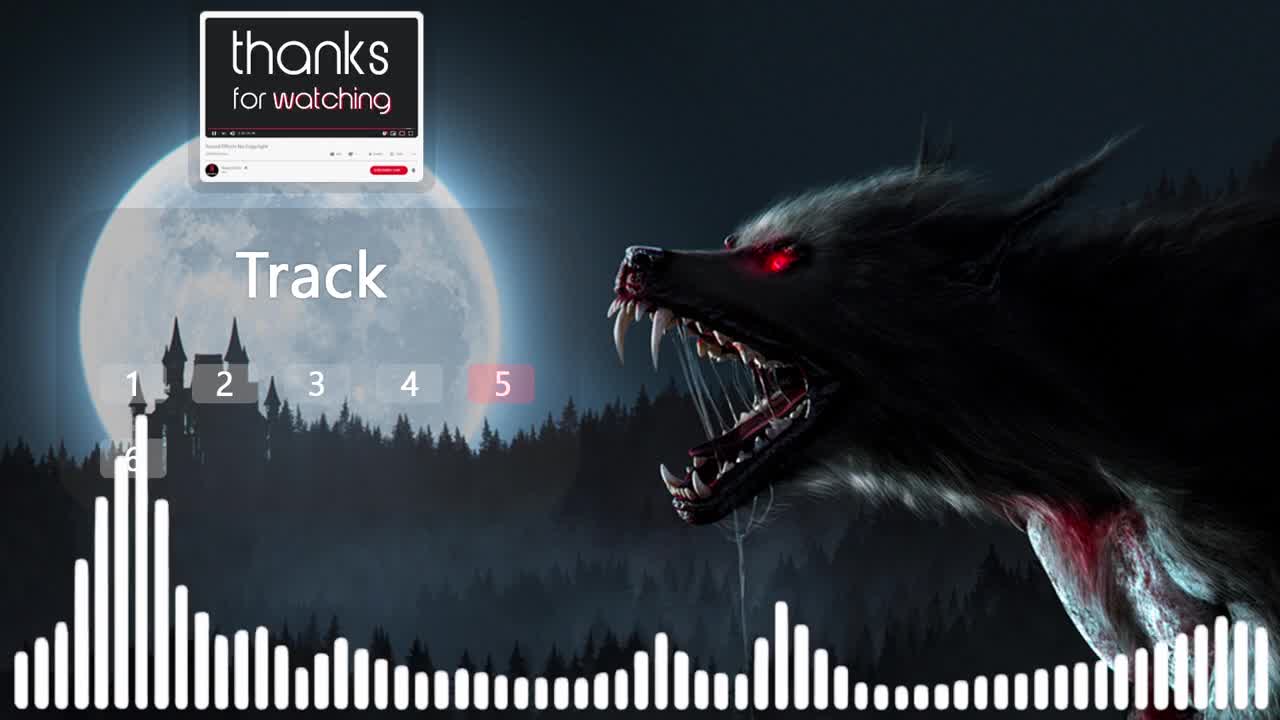 Wolf Growling sound effect no copyright | wolf howl | coyote howl audio