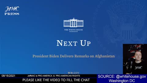 LIVE: Old Man Walter Biden Speaks on Crisis in Afghanistan | Washington DC | USA |