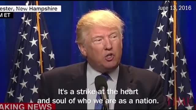 Trump Calls Islamic People * Terrorist* on Live Stage