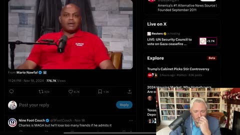 ‘Y’ALL STUPID!’: Charles Barkley’s BRUTAL Reaction To Kamala’s Loss _ The Kyle Kulinski Show