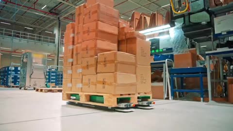 Automated forklift