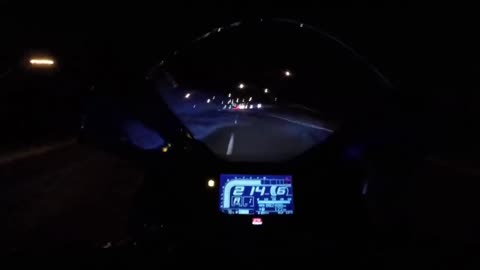 Extreme Speed motorcycle crash - VIEWER DISCRETION ADVISED