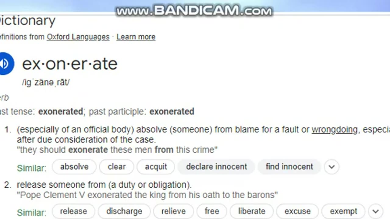 Clown Force, EXONERATED