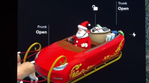 Tesla new Christmas feature