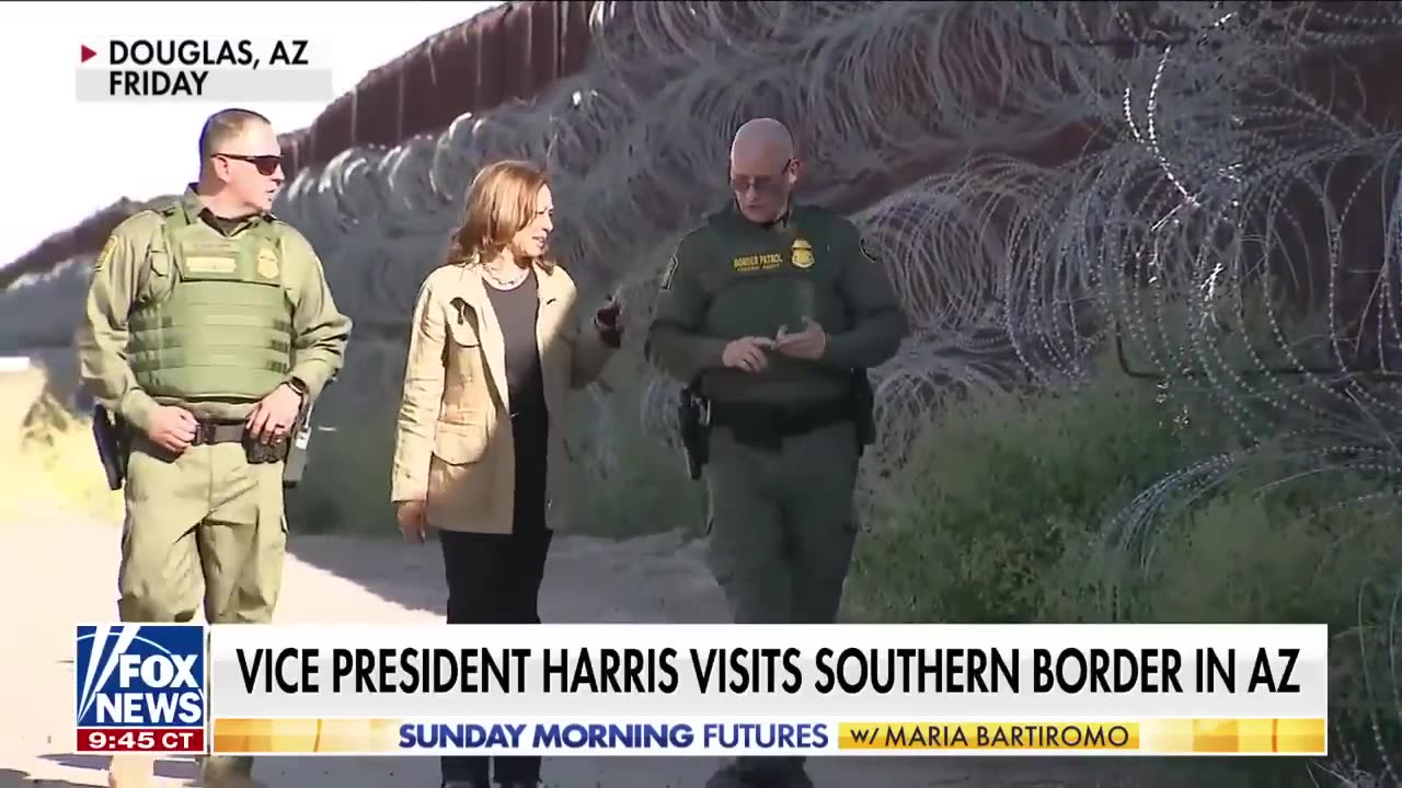 'DESPICABLE' Kari Lake shreds Kamala Harris' lackluster border visit