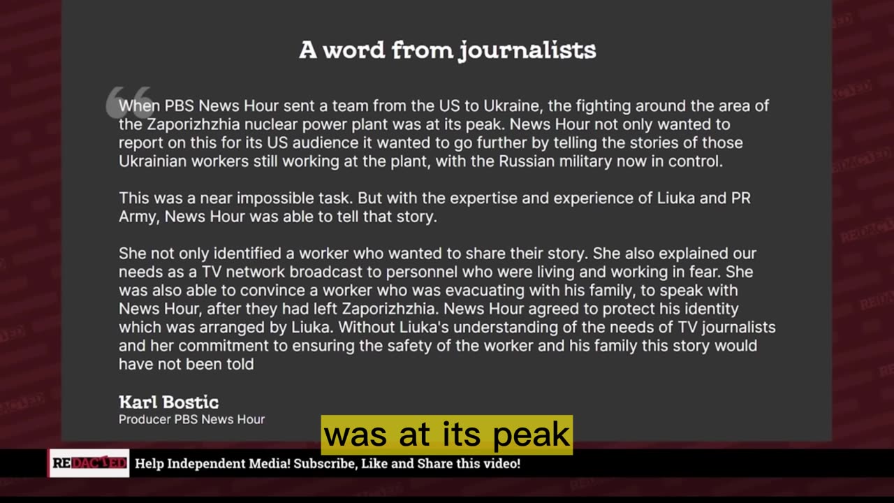 Russia has a winning military strategy, Ukraine has a PR strategy.