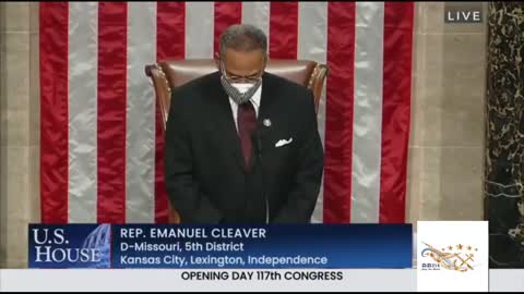 A prayer opening the 117th Congress concluded, "Amen and a woman."