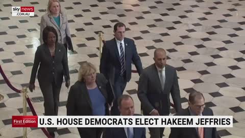 US House Democrats elect Hakeem Jeffries to succeed Nancy Pelosi as leader