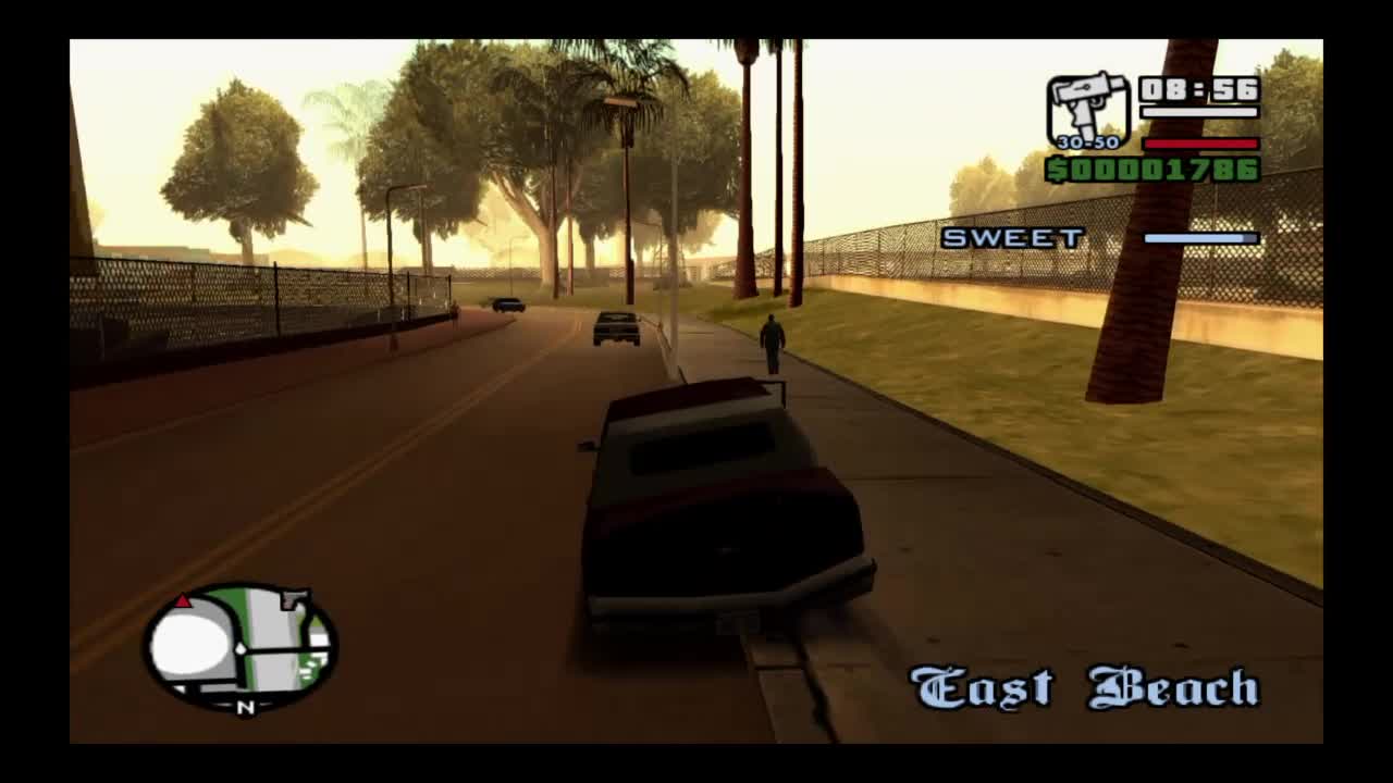 gta san andreas walkthrough 12, sweet's girl mission