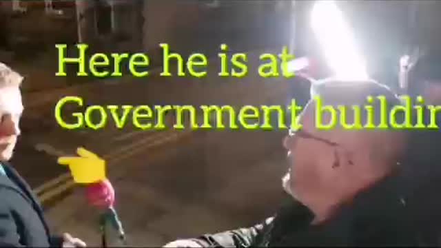 Love this mans courage for asking the right questions.