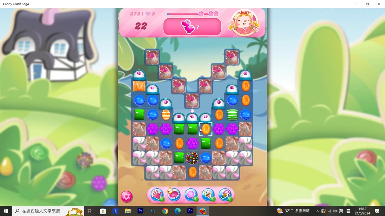 Candy Crush Saga Record (Level 278)