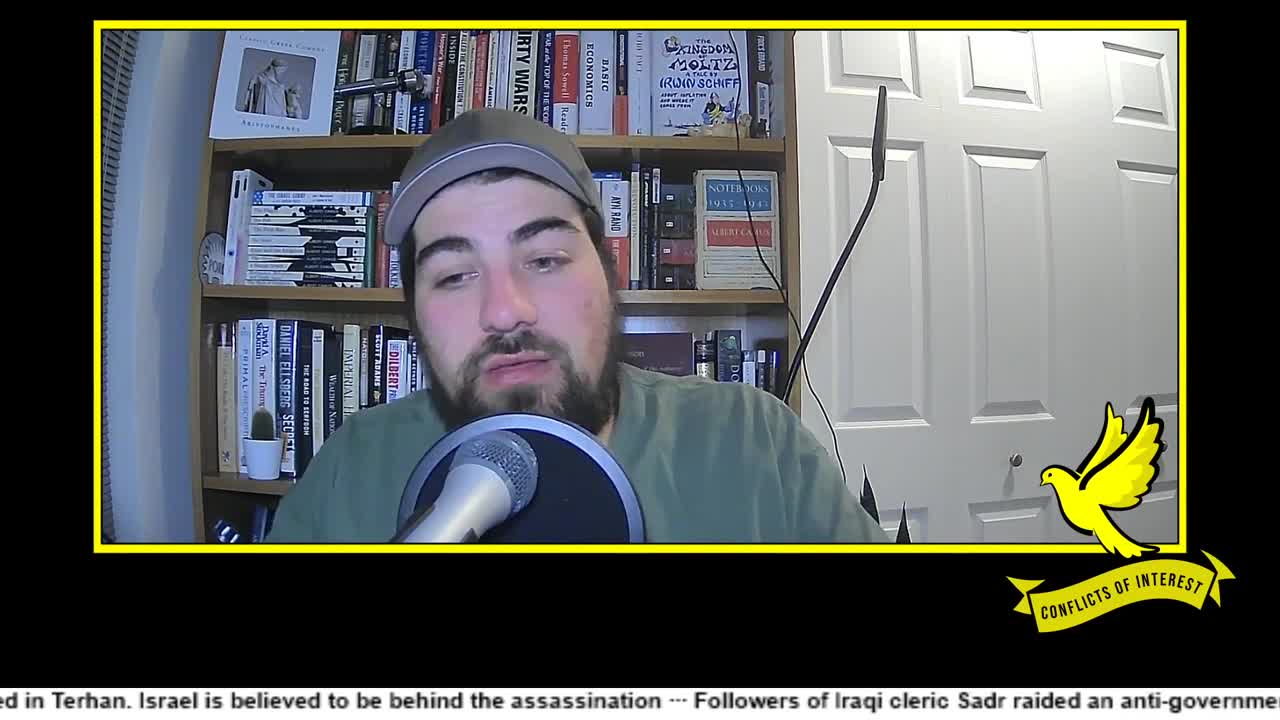 Conflicts of Interest #40 - Moving Closer Towards War with Iran
