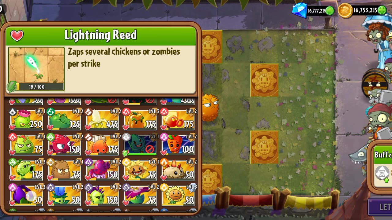 PVZ 2 Arena Challenge