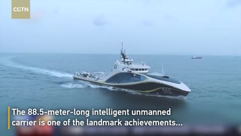 China launch builds first #Autonomous#Seaborn#drone carreier