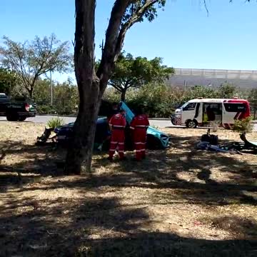 Man crashes McLaren 720s, worth over R5 million into a tree