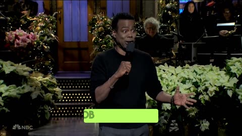 Chris Rock returns to SNL and drops a zinger on Bill Clinton