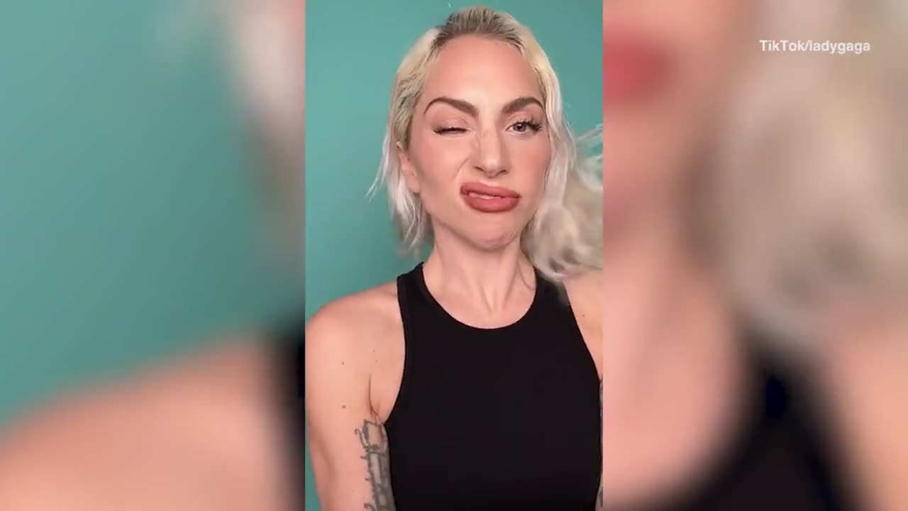 LADY GAGA’S DIFFERENT APPEARANCE IN TICTOK VIDEO LEAVES FANS BAFFLED