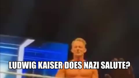 WWE SUPERSTAR DOES NAZI SALUTE?