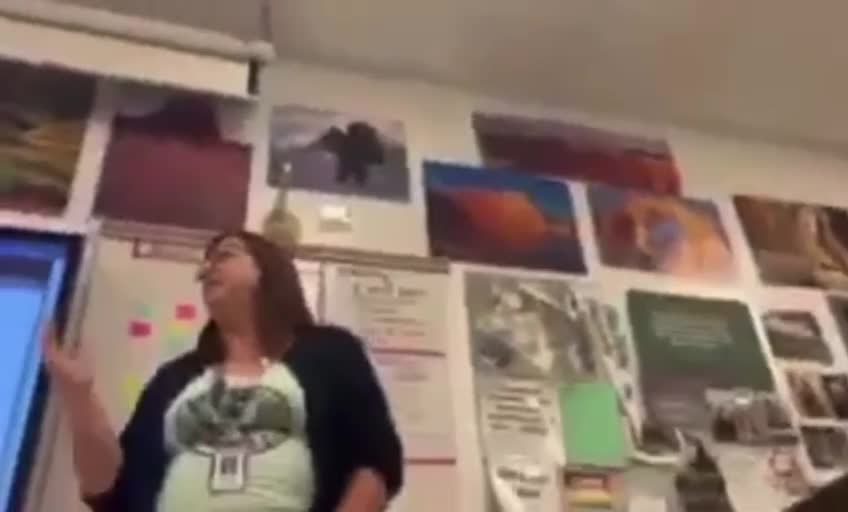 "Teacher" in Utah imposing her beliefs