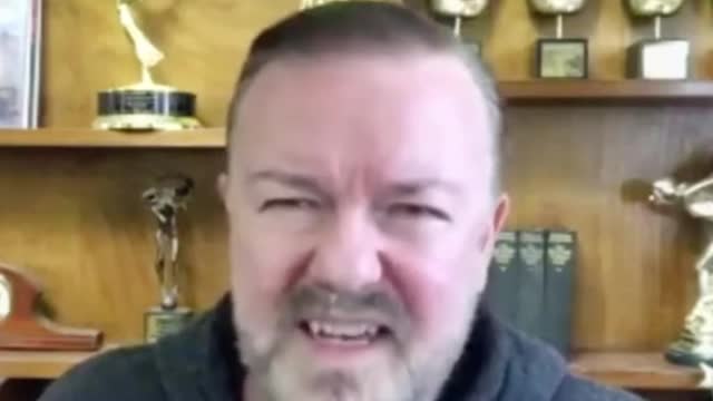 RICKY GERVAIS ON WILL SMITH HITTING CHRIS ROCK