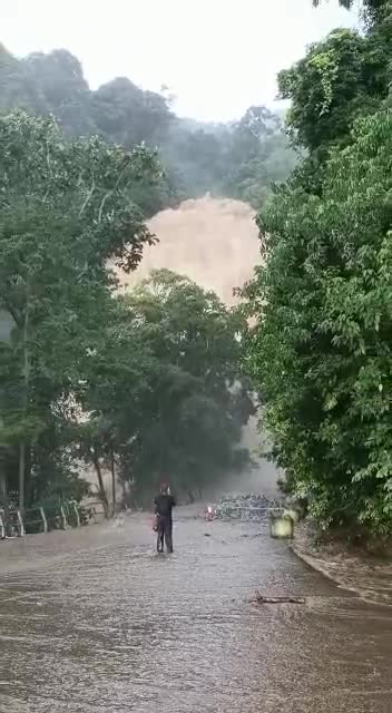 Floods around Gunung Jerai, Kedah
