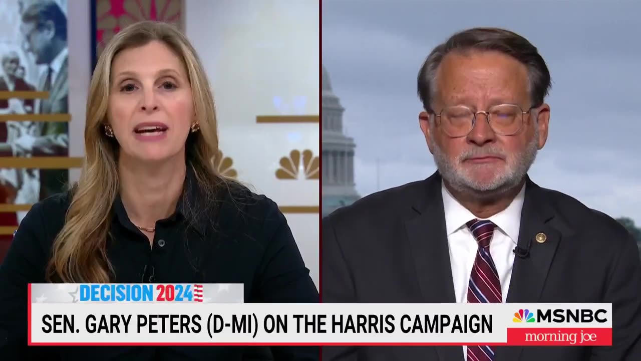 -She'll make a decision right for her and the country_ Senator on talk he could be VP pick-