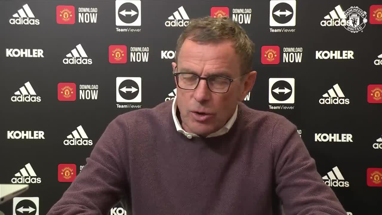 Ralf Rangnick | Post Match Press Conference | Manchester United 1-1 Southampton | Premier League