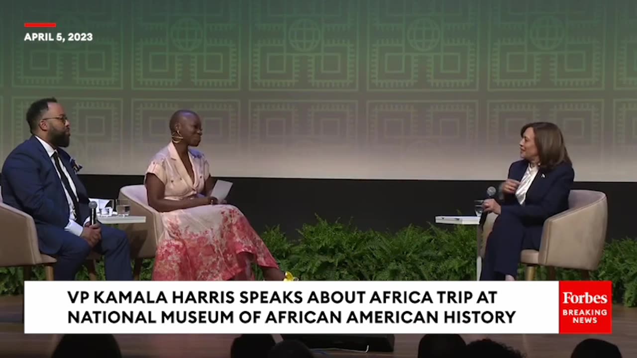 VP Kamala Harris Speaks About Trip To Africa At National Museum of African American History