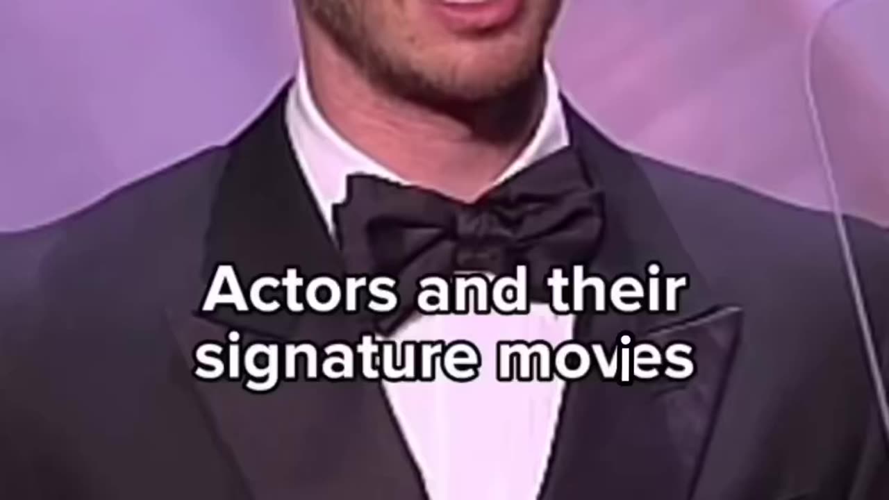 Actors and their signature moves… Hollywoodstar
