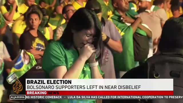 Brazil election: Lula da Silva narrowly defeats Jair Bolsonaro