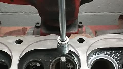 Valve seat cutting, 3 angle