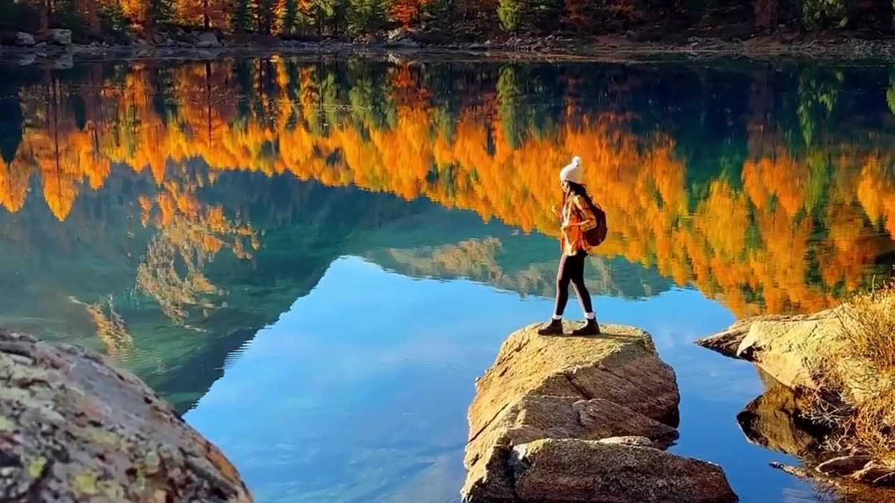 Autumn Reflections river