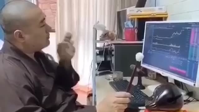 The monks were also blinded by stock speculation