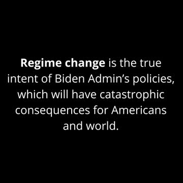 Here we go again… another regime change war.