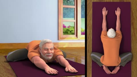 Yoga with Modi Shashankasana