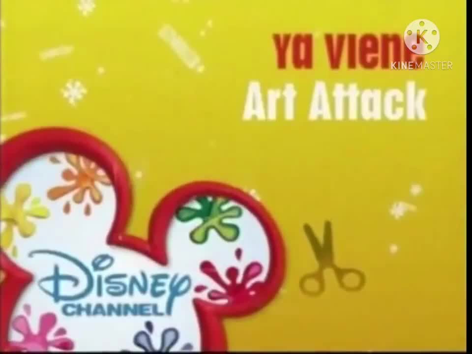 Disney Channel Argentina Ya Viene Bumper (Art Attack) (2010?)