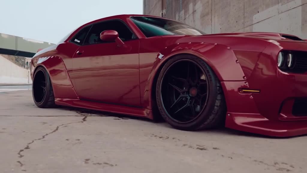 You can't control it without shaving your head # Dodge # Dodge Challenger