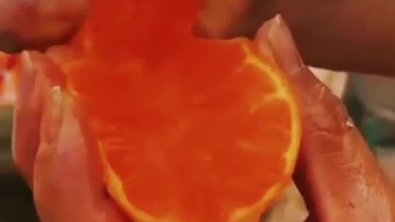 Orange ripe