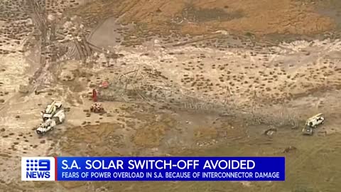 Fears excess solar energy may cause statewide shut down _ 9 News Australia