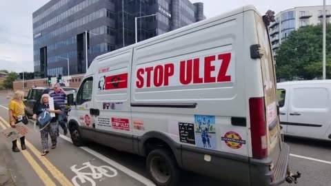 ULEZ Protest, Uxbridge, 9th July 2023