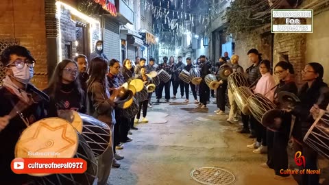 Dhime Baja, Gathu Pyakha, Pachali Bhairav 12 Barsa Jatra, Makhan, Kathmandu, 2080