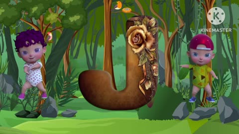 A,B,C,D,E.learn English alphabet with jungle safari by Bettingking