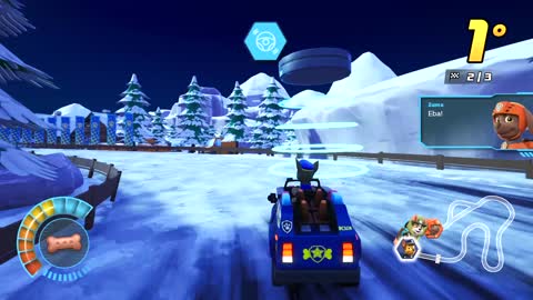 Paw Patrol Grand Prix Race 12 - Hora de Esquiar - Resort de Snowboard do Jake