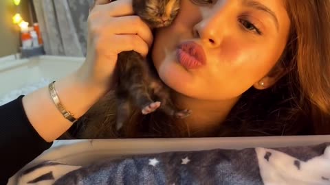 First reel with my adorable little babies🥺🫶🏻😍 REVEALING CATS NAME 🐾