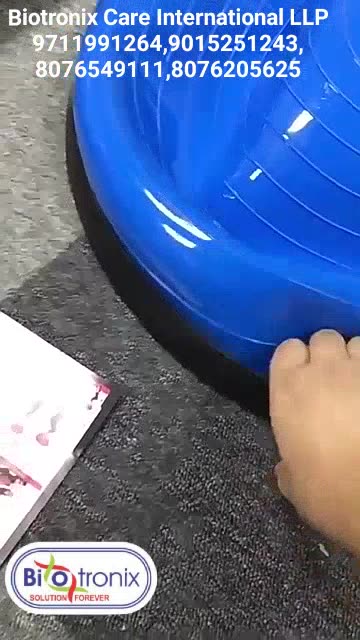 Biotronix Half Ball Balance Trainer Yoga Exercise Fitness Platform