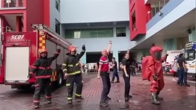 SCDF officers join TikTok man, HazMat specialist steals the limelight